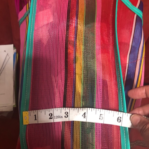 New XL Frida Khalo mesh shopping bag - Picture 10 of 13